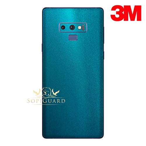 SopiGuard Skin for Samsung Note 9 Precision Edge-to-Edge Vinyl Sticker (3M Gloss Teal)