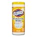 Clorox 01594CT Disinfecting Wipes, 7 x 8, Citrus Blend, 35/Canister (Case of 12)