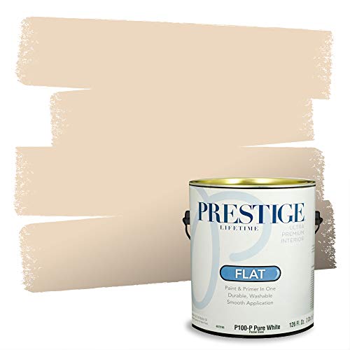 PRESTIGE Paints Interior Paint and Primer In One, 1-Gallon, Flat, Comparable Ma…