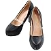 Closecret Women's Transparent Invisible Shoe Straps Hold Loose High Heeled Shoes (3 Pairs)