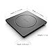 Vinsic Portable Wireless Charger Pad for iPhone 8 plus iPhone X Samsung Galaxy Note 5/S6/S6 Edge/S6 Edge+, Nexus 6, Nokia Lumia 950xl/950, MOTO Droid Maxx, HTC and Other Qi Enabled Device. (Black)