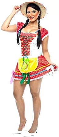 vestido de festa junina feminino