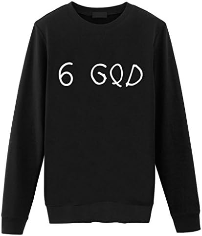 Fellow Friends Women's Drake Six God Sweater X-Large Black