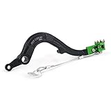 JFG RACING CNC Motorcycle Rear Brake Foot Pedal Lever For Kawasaki KXF450 2006-2016 KLX450R 2008-09 Green