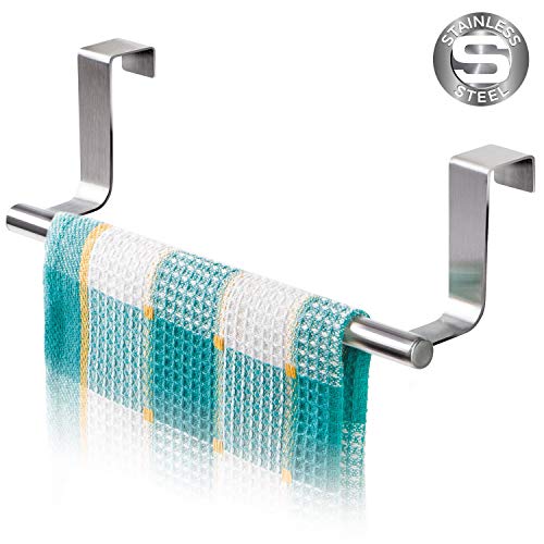 Tatkraft-Horizon-Toallero-para-Puertas-Colgador-de-Pao-de-Cocina-y-Bao-Acero-Inoxidable