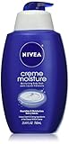 NIVEA Creme Moisture Moisturizing Body Wash, 25.4 fl oz