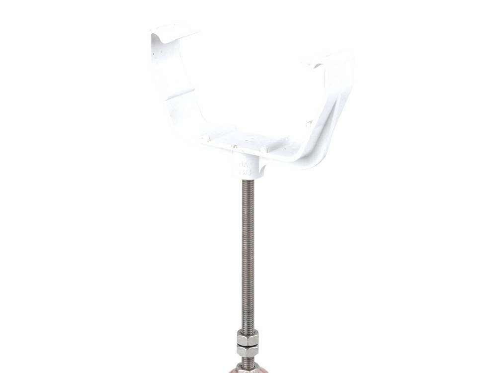 Pack of 2 Osma 4T894 SquareLine PVC-U 100mm Rise & Fall Bow/Pin (White)