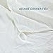 Bedsure Ivory Duvet Covers Queen Size - Washed Duvet Cover, Soft Queen Duvet Cover Set 3 Pieces with Zipper Closure, 1 Duvet Cover 90x90 inches and 2 Pillow Shams
