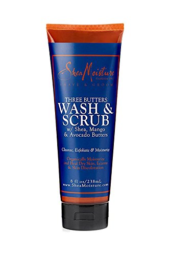 Sheamoisture men wash 3butters, 8 oz