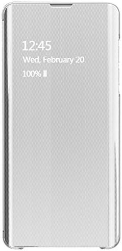 Case Compatible with Samsung Galaxy A50 Clear Slim Mirror View Cover Protective Anti-Scratch Bumper for Galaxy A50