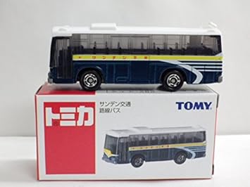 Amazon トミカ サンデン交通 路線バス ミニカー ダイキャストカー