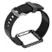 Fitbit Blaze Accessories New Style Frame Housing With Band Larger(6.7-8.1 in),Shareconn Classic Soft Flexible Silicone Replacement Sport Bracelet Strap for Fitbit Blaze Smart Fitness Watch