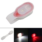 RUNMIND 2Pcs Clip-on Magnetic Flashlight Clothing