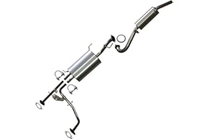 Northeastern Exhaust | Stainless Steel Exhaust System Kit Compatible with Infiniti QX4 2001-2003 Nissan Pathfinder 2001-2004 3.5L