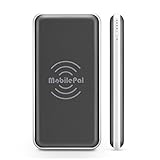 MobilePal Next-Generation 10000mAh Wireless Charging Power Bank with Qi Input and Output [New 2017 Model]