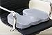 NaturaWell Orthopedic Comfort Seat Cushion (Gray) Best For Office Chairs And Car Seats! Won't Flatten With Extended Use!