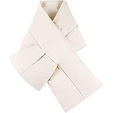 LumiSyne Winter Down Scarf Women Men Down Filling Foldable Plain Waterproof Ultralight Neck Warmer For Cycling Hiking