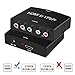 HDMI to Component Converter Adapter, avedio links HDMI to YPbPr 5RCA Converter, Supports 1080P Video Audio Converter Adapter for DVD PSP Xbox 360 PS2 Nintendo to HDTV Monitor primary