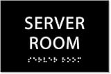 Server Room Sign - ADA compliant sign. 6