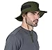 Fishing Hat for Men & Women - Boonie Hat w/UV Sun Protection for Camping, Outdoors, Hiking, Safari, Beach, Gardening UPF 50+ Army Green