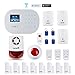 GSM 3G/4G WiFi Security Alarm System-S6 Titan Deluxe Pet Kit Wireless DIY Home and Business Security System Kit by Fortress Security Store- Easy to install Security Alarm