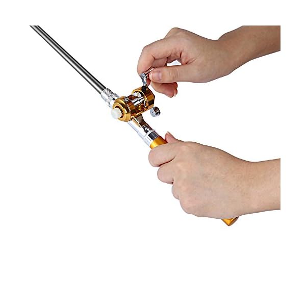Mini-Travel-Fishing-Fish-Pen-Reel-Rod-Pole-Gift-Alloy-E