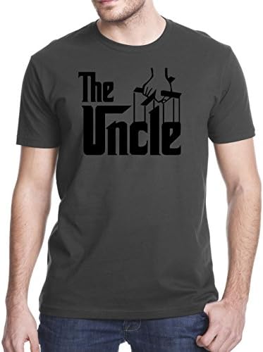The Uncle T-Shirt, Large, Charcoal Gray