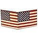 Dynomighty Men's US Flag Mighty Wallet - Super Thin Lightweight Tyvek Billfold