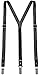 Marino Men's Leather Y-Back Adjustable Suspender with EazyGrip Clip