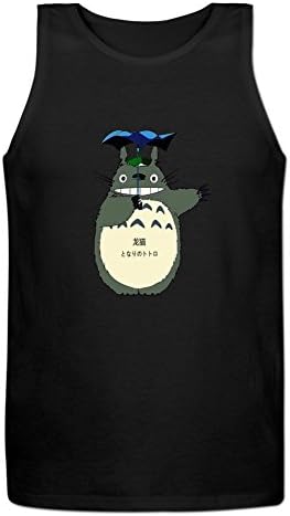 Carruth Men's Fashion Studio Ghibli Her Universe My Neighbor Totoro Dream Garden Sleevery T-Shirt M Black