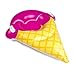 BigMouth Inc Big Scoop Ice Cream Cone Snow Tube