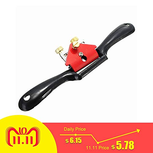 Graven Brand New 9 Inch Adjustable Woodcraft Metal Blade Spoke Shave Plane Wood Working Hand Tool