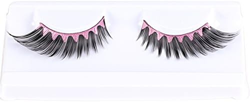 Pink Eyeliner False Eyelash Long Winged Eyelash Matched Pink Eyeshdow