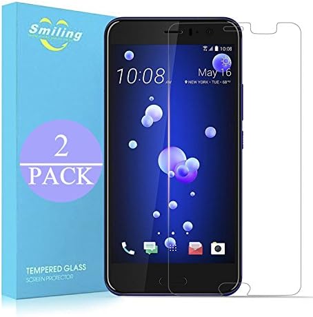 Luka Tech [2 Pack] HTC U11 / U 11 Screen Protector, Tempered Glass Screen Protector for HTC U11 with [Ultra-Clarity] [Anti-Scratch] [Bubble-Free]Lifetime Replacement Warranty (HTC U11 Glass)