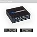 BomStar 1x2 HDMI Splitter for Full HD 1080P Support 3D Hdmi Signal Splitter Hdmi Splitter 1 in 2 out with Power Supply