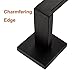 Nolimas Matte Black Bath Towel Bar Single Bars Towel Ring Classic Wall Mounted SUS304 Stainless Steel Bathroom Towel Rack Toilet Kitchen Towel Shelf Single Layer