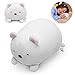 HAKOL Plush Polar Bear Squishy Stuffed Toy 6'' | Soft, Smooth, Cuddly, Washable, Lightweight, Portable | for Pretend Play, Interactive Games, Role & Imaginative Playing, Educational Fun & Learning