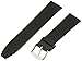 Hadley-Roma Men's MSM881RA-200 20-mm Black Oil-Tan Leather Watch Strap