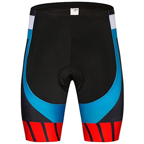 AKAAYUKO Cycling Shorts Men Padded Bicycle Riding Pants Bike Biking Cycle Wear Tights