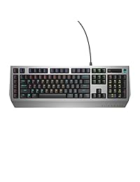 Dell Alienware Pro Gaming Mechanical Keyboard AW768 - AlienFX 16.8M RGB 13 Zonas Iluminación - 15 funciones macro programables