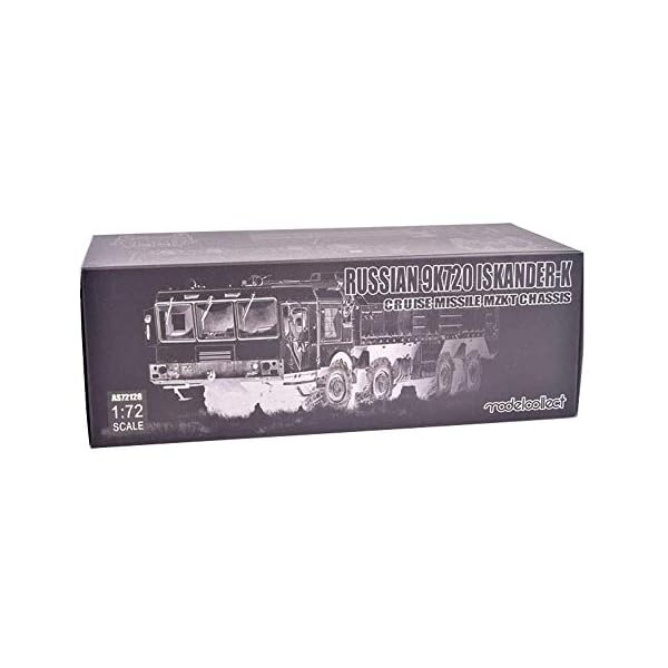 XHH Plastikmodell im Maßstab 1:72, Militär RUSSISCH 9K720 ISKANDER-K Marschflugkörper Mzkt Fahrgestellmodell Geschenke… – Bild 8