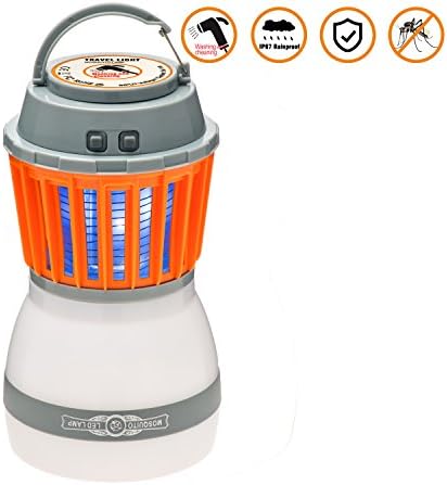 YINGTAI Bug Zapper Electronic Mosquito Killer lamp, Pest Insect Killer Trap Nontoxic for Home, Travel, Patio, etc