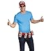 Disguise mens Duffman Kit Adult Sized Costumes, Red, Standard US