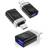 USB C Male to USB 3.0 Female Adapter 3-Pack,Thunderbolt 3 to Type A OTG Cable Converter for MacBook Pro,iPad Air 4 4th Mini 6