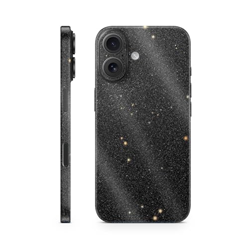Glossy Glitter Phone Skin Compatible with Apple iPhone 16 - Deep Space - Premiu…