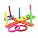 Loop Hoop Ring Toss Game,Outdoor/Indoor Quoits Ring Game For Kids or Family