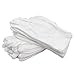 12 Pairs White Cotton Gloves, Marrywindix 9.4'' Soft Lightweight Work Gloves Cotton Gloves for Wedding Workshop Farm Garden, One Size