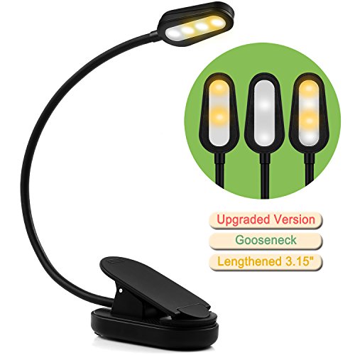 UPC 610521625929, ColorGo Rechargeable Book Light, Easy Clip on LED Night Reading Light for Books in Bed With White and Warm Lamp [Patent Protect]