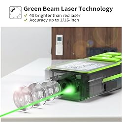 Huepar 196FT/60M Rechargeable Laser Measuring Tool