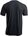 Ann Arbor T-shirt Co. Chicago City Flag Skyline | Vintage Retro-Feel Black T-Shirt for Men or Women - (Black,2XL)